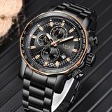 LIGE New Mens Watches Top Brand