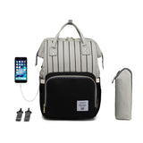 Baby Diaper Travel Bag With USB Interface