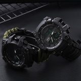 LED Military Watch with Compass