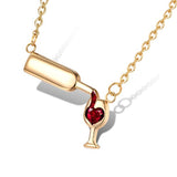 Love Wine Necklace