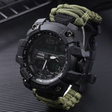 LED Military Watch with Compass