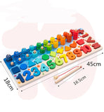 Kids Educational Wooden Toy Set