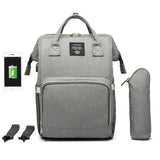 Baby Diaper Travel Bag With USB Interface