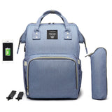 Baby Diaper Travel Bag With USB Interface