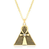 Egypt Pyramid Pendant Necklace