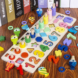 Kids Educational Wooden Toy Set