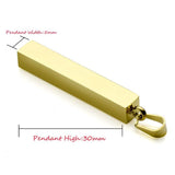 Vertical Bar Stainless Steel Pendant