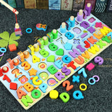 Kids Educational Wooden Toy Set