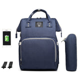 Baby Diaper Travel Bag With USB Interface